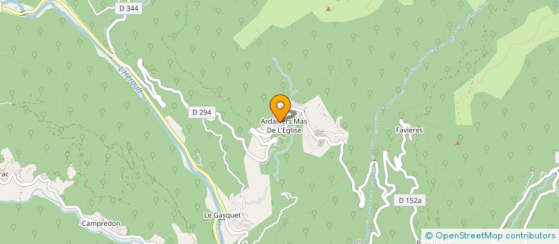 localisation de l'entreprise CANTO ORGANO  VAL-D'AIGOUAL