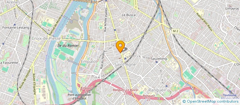 localisation de l'entreprise CANTO VOCE à TOULOUSE