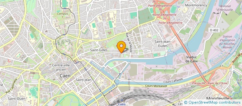 localisation de l'entreprise CANTOIS MAYAUD à CAEN