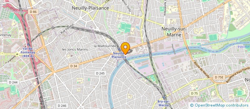 localisation de l'entreprise CANTOR à NEUILLY-PLAISANCE