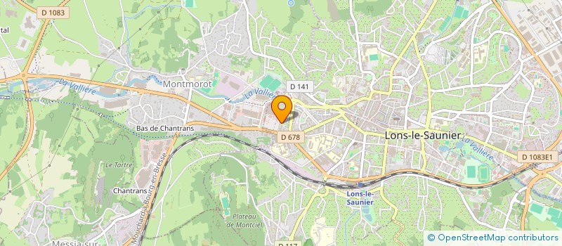 localisation de l'entreprise CANTORE MUSIC  MESSIA-SUR-SORNE