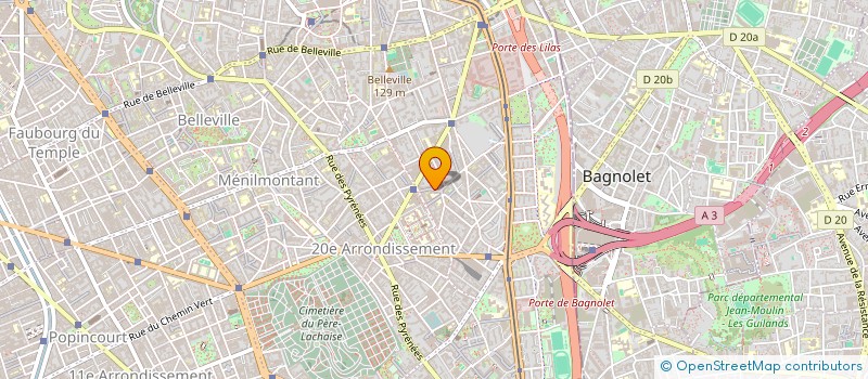 localisation de l'entreprise CANTYLEDON  PARIS