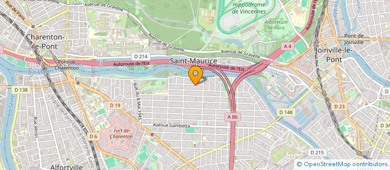 localisation de l'entreprise CANU à MAISONS-ALFORT