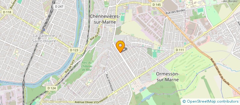 localisation de l'entreprise CANVAS JUNGLE  ORMESSON-SUR-MARNE