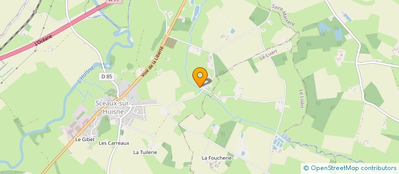 localisation de l'entreprise CANY PARIS LEO  SCEAUX-SUR-HUISNE