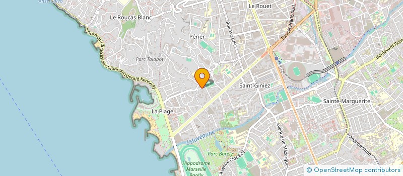 localisation de l'entreprise CANYON à MARSEILLE