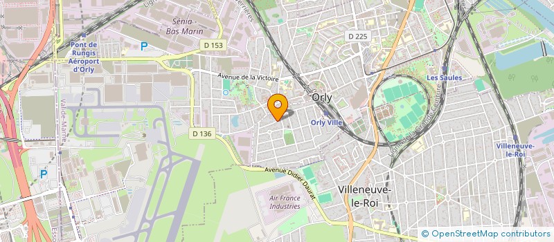 localisation de l'entreprise CANZA  ORLY