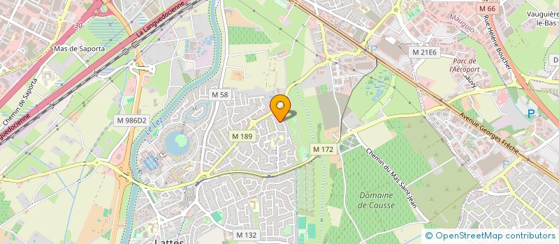 localisation de l'entreprise CANZO à LATTES