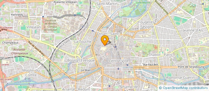 localisation de l'entreprise CAO  RENNES