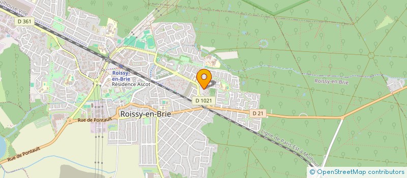 localisation de l'entreprise CAO CONSULT  ROISSY-EN-BRIE