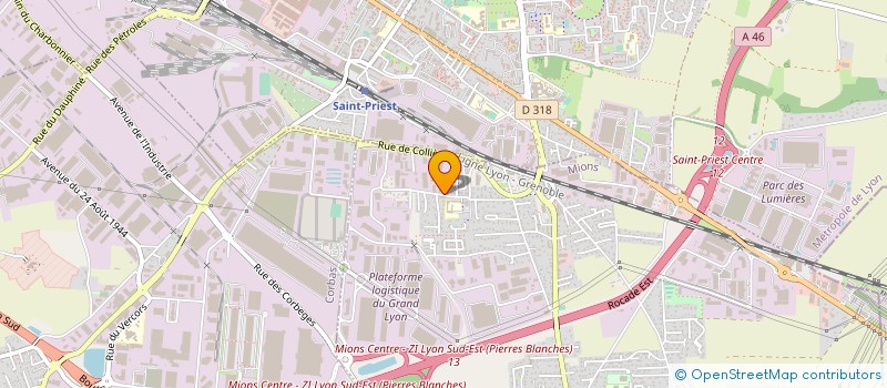 localisation de l'entreprise CAOUTCHOUC INDUSTRIEL ET MANUTENTION à MIONS