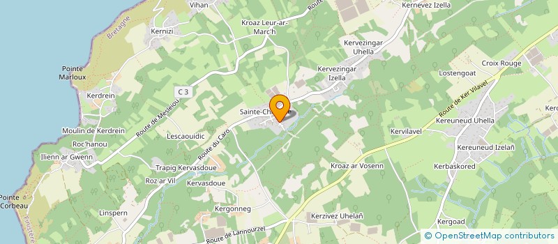 localisation de l'entreprise CAP 10 IMMO  PLOUGASTEL-DAOULAS