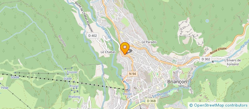 localisation de l'entreprise CAP 1200 à BRIANCON