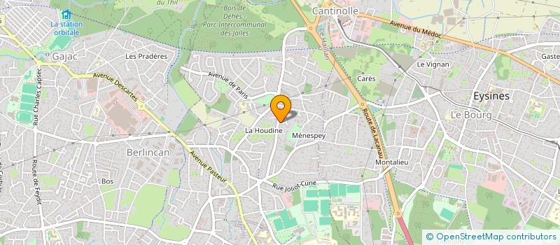 localisation de l'entreprise CAP 13  LE HAILLAN