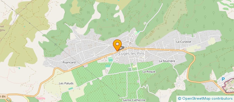 localisation de l'entreprise CAP 13 DECISIONS  CUGES-LES-PINS