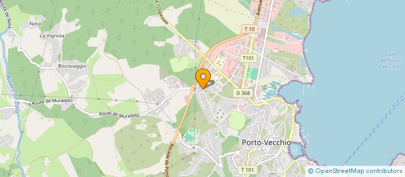localisation de l'entreprise CAP 15 à PORTO-VECCHIO