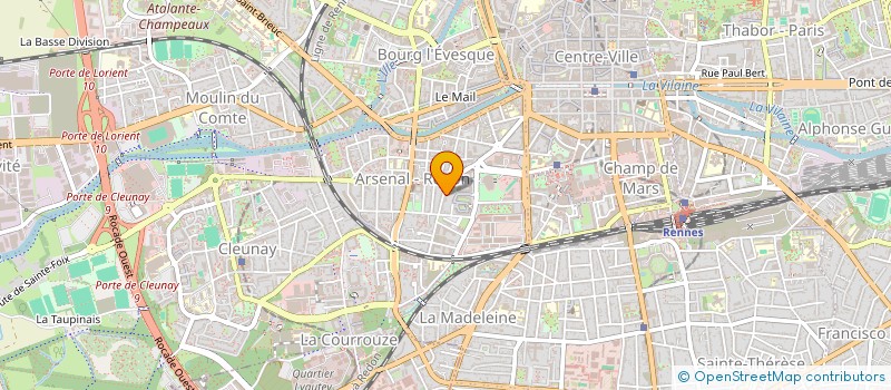 localisation de l'entreprise CAP 15  RENNES