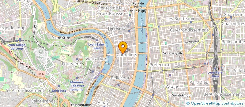 localisation de l'entreprise CAP 180 à LYON