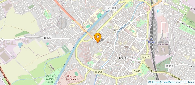 localisation de l'entreprise CAP 2023 à DOUAI