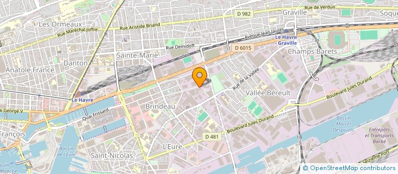 localisation de l'entreprise CAP 2030 à LE HAVRE