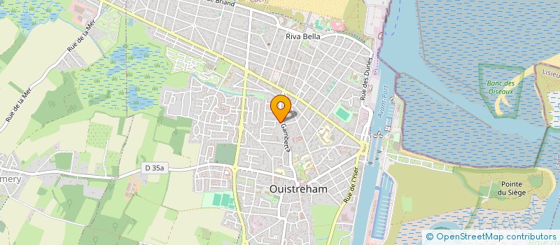 localisation de l'entreprise CAP 2036  OUISTREHAM