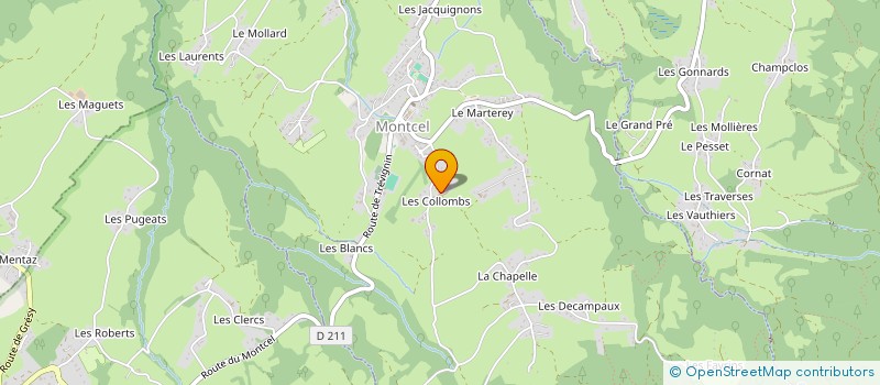 localisation de l'entreprise CAP 21  MONTCEL