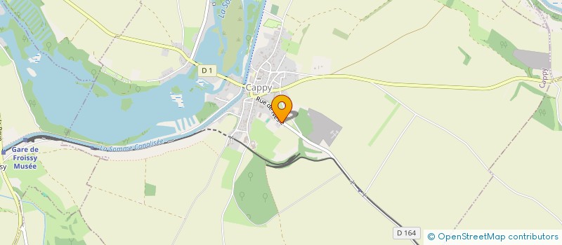 localisation de l'entreprise CAP 23  CAPPY