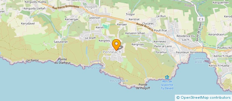 localisation de l'entreprise CAP 270  AUDIERNE