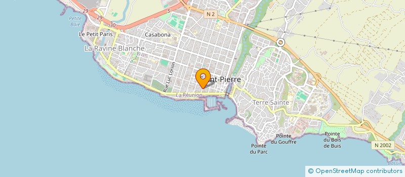 localisation de l'entreprise CAP 3000 à SAINT-PIERRE