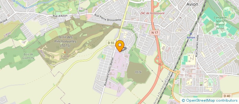 localisation de l'entreprise CAP 3000 à ARRAS