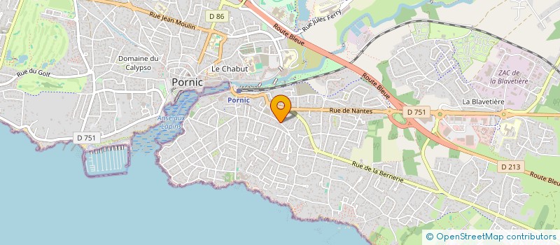 localisation de l'entreprise CAP 350  PORNIC