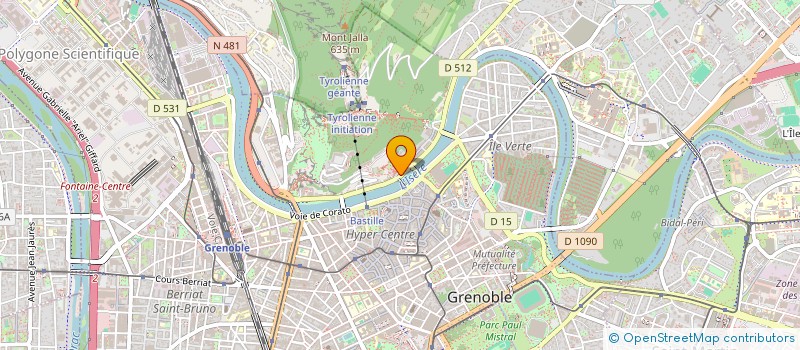 localisation de l'entreprise CAP 357 à GRENOBLE