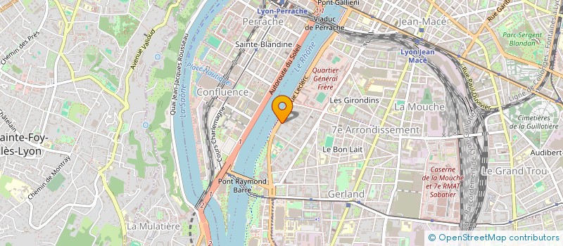 localisation de l'entreprise CAP 3M IMMO7  LYON