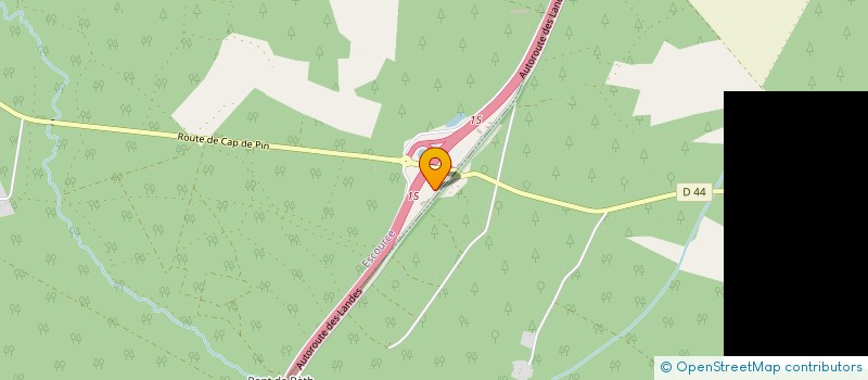 localisation de l'entreprise CAP 4.63  ESCOURCE