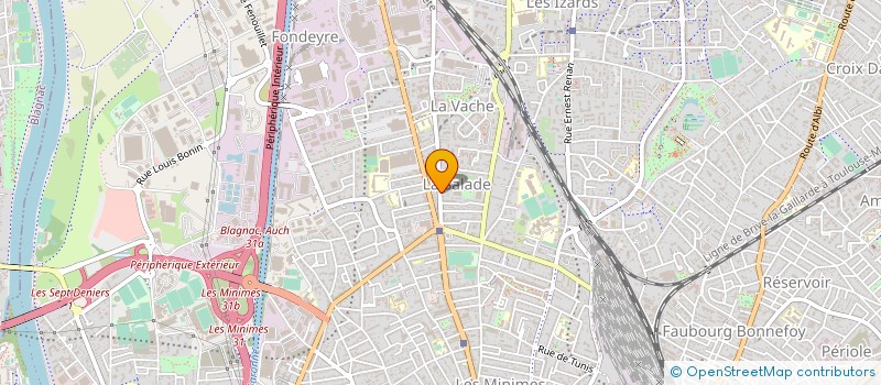 localisation de l'entreprise CAP à TOULOUSE