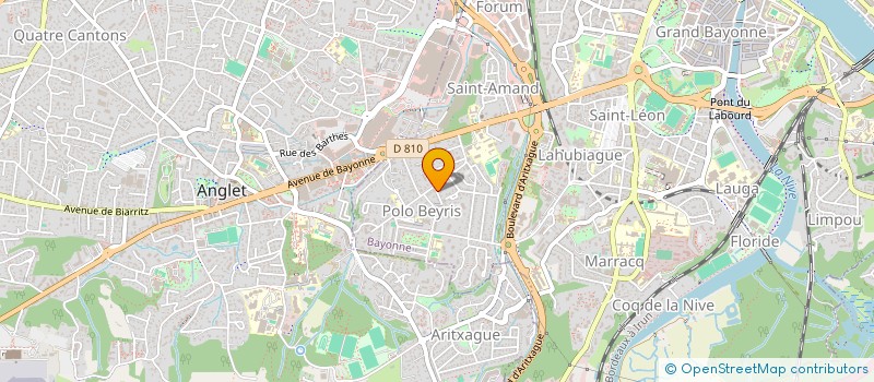 localisation de l'entreprise CAP à BAYONNE