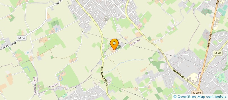 localisation de l'entreprise CAP 45  BONDUES