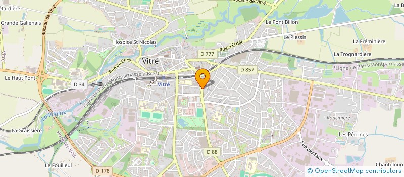 localisation de l'entreprise CAP  SAINT-BRIAC-SUR-MER