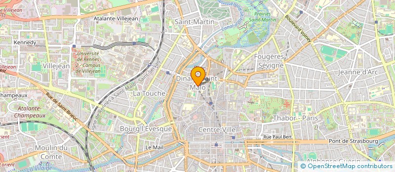 localisation de l'entreprise CAP  RENNES