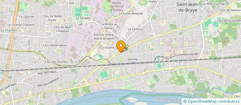 localisation de l'entreprise CAP 5 à SAINT-JEAN-DE-BRAYE