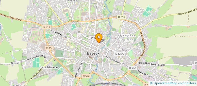 localisation de l'entreprise CAP 51  BAYEUX