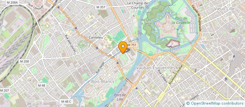 localisation de l'entreprise CAP à LILLE