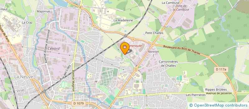 localisation de l'entreprise CAP à BOURG-EN-BRESSE