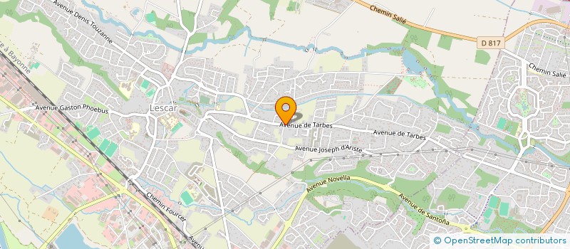 localisation de l'entreprise CAP 55  LESCAR