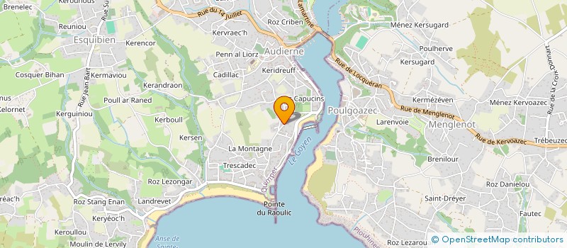 localisation de l'entreprise CAP 6-1  AUDIERNE