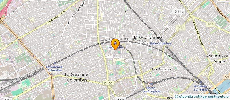 localisation de l'entreprise CAP 76 à BOIS COLOMBES