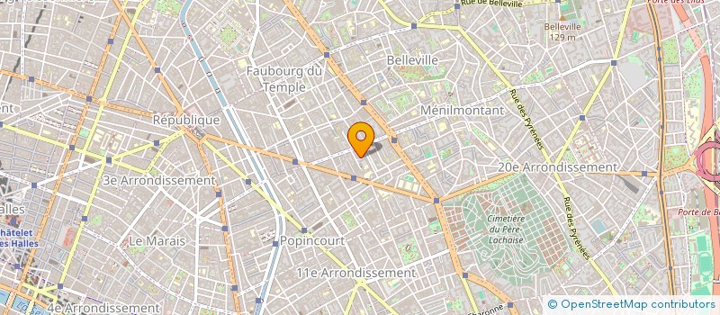 localisation de l'entreprise CAP  PARIS