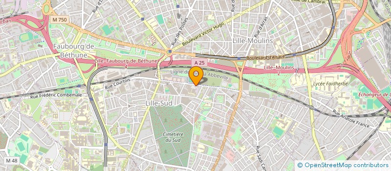 localisation de l'entreprise CAP à LILLE