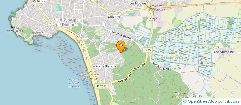 localisation de l'entreprise CAP 82  SAINT-GEORGES-DE-DIDONNE