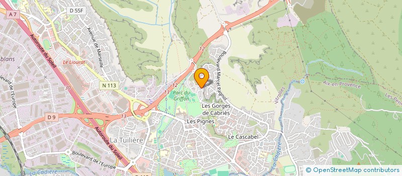 localisation de l'entreprise CAP à VITROLLES